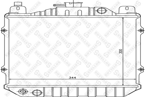 Stellox 10-26237-SX - Hladnjak, hladjenje motora www.molydon.hr