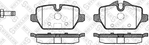 Stellox 1143 000L-SX - Komplet Pločica, disk-kočnica www.molydon.hr