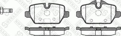 Stellox 1143 000-SX - Komplet Pločica, disk-kočnica www.molydon.hr