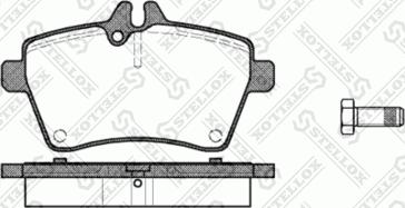 Stellox 1155 000-SX - Komplet Pločica, disk-kočnica www.molydon.hr