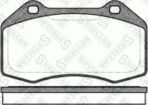 Stellox 1124 000-SX - Komplet Pločica, disk-kočnica www.molydon.hr