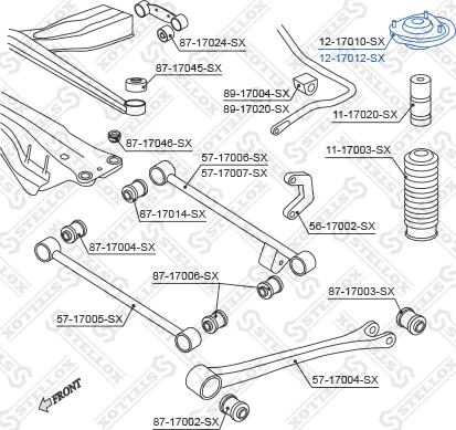 Stellox 12-17012-SX - Nosač amortizera www.molydon.hr