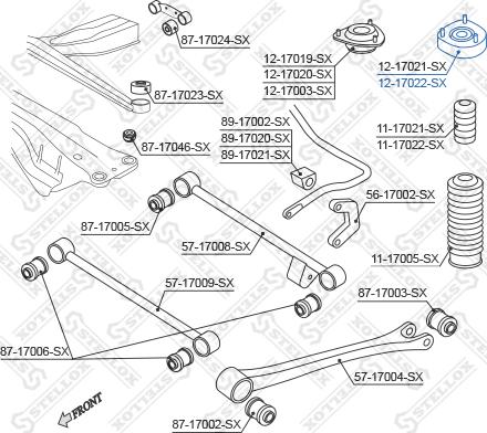 Stellox 12-17022-SX - Nosač amortizera www.molydon.hr