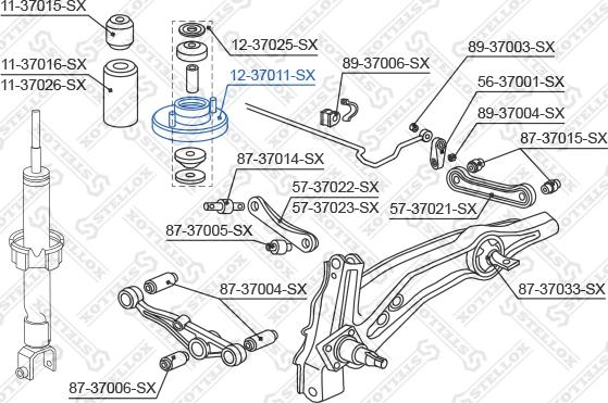 Stellox 12-37011-SX - Nosač amortizera www.molydon.hr