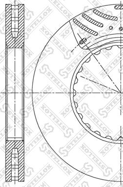 Stellox 85-00896-SX - Kočioni disk www.molydon.hr