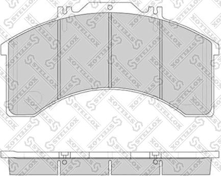 Stellox 85-11402-SX - Komplet Pločica, disk-kočnica www.molydon.hr