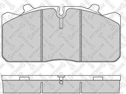 Stellox 85-11416-SX - Komplet Pločica, disk-kočnica www.molydon.hr