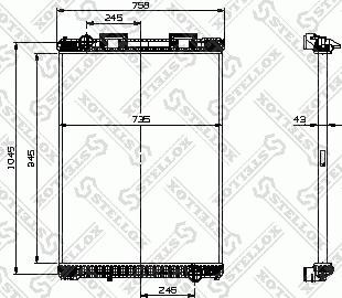 Stellox 81-03316-SX - Hladnjak, hladjenje motora www.molydon.hr