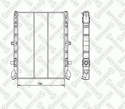 Stellox 81-03313-SX - Hladnjak, hladjenje motora www.molydon.hr