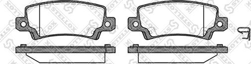 Stellox 885 002B-SX - Komplet Pločica, disk-kočnica www.molydon.hr