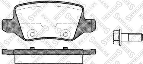 Stellox 829 000-SX - Komplet Pločica, disk-kočnica www.molydon.hr