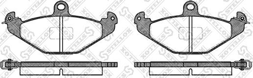 Stellox 356 000B-SX - Komplet Pločica, disk-kočnica www.molydon.hr