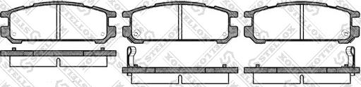 Stellox 353 002-SX - Komplet Pločica, disk-kočnica www.molydon.hr