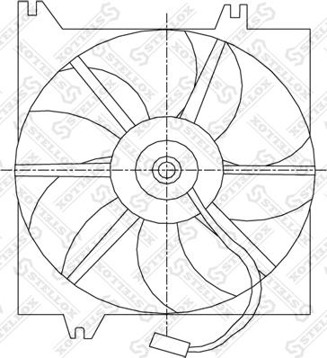 Stellox 29-99401-SX - Ventilator, hladjenje motora www.molydon.hr