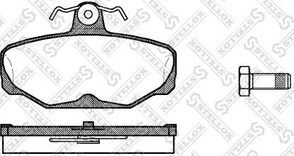 Stellox 216 000-SX - Komplet Pločica, disk-kočnica www.molydon.hr