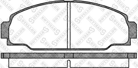 Stellox 285 000-SX - Komplet Pločica, disk-kočnica www.molydon.hr