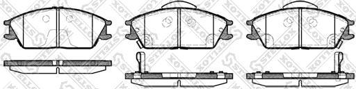 Stellox 235 022L-SX - Komplet Pločica, disk-kočnica www.molydon.hr