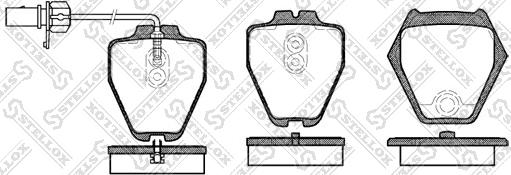 Stellox 763 002-SX - Komplet Pločica, disk-kočnica www.molydon.hr