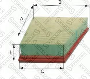 Stellox 71-00384-SX - Filter za zrak www.molydon.hr