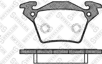 Stellox 728 000B-SX - Komplet Pločica, disk-kočnica www.molydon.hr