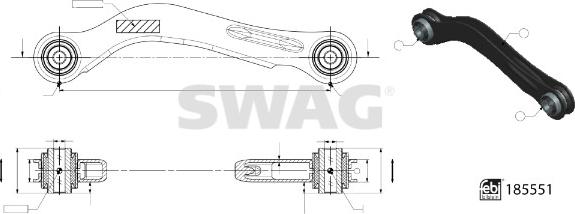 Swag 33 10 9967 - Rame, Nezavisna poluga za ovjes kotača www.molydon.hr