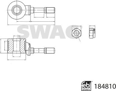 Swag 33 10 9580 - Šipka/spona, stabilizator www.molydon.hr