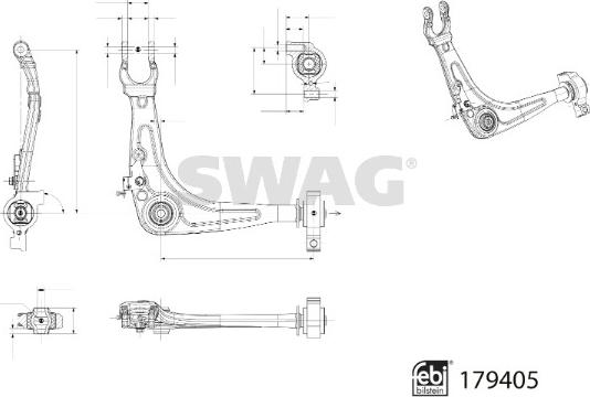 Swag 33 10 4907 - Rame, Nezavisna poluga za ovjes kotača www.molydon.hr