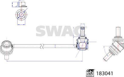 Swag 33 10 8801 - Šipka/spona, stabilizator www.molydon.hr