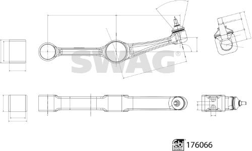 Swag 33 10 3282 - Rame, Nezavisna poluga za ovjes kotača www.molydon.hr