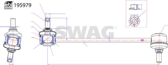 Swag 33 11 1934 - Šipka/spona, stabilizator www.molydon.hr