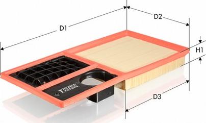 Tecneco Filters AR1001PM - Filter za zrak www.molydon.hr