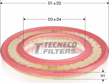 Tecneco Filters AR214PM-R - Filter za zrak www.molydon.hr