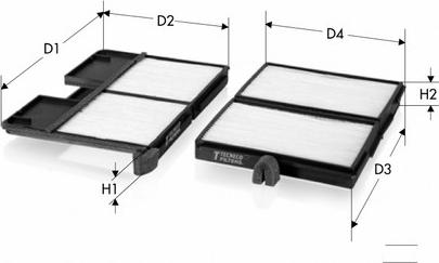 Tecneco Filters CK9740-2 - Filter kabine www.molydon.hr