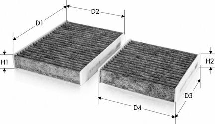 Tecneco Filters CK10205-C-2 - Filter kabine www.molydon.hr