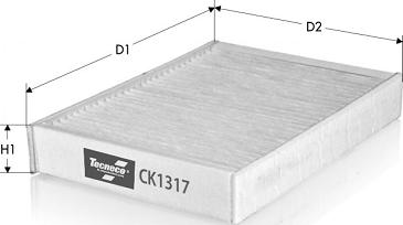 Tecneco Filters CK1317 - Filter kabine www.molydon.hr