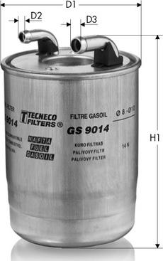 Tecneco Filters GS9014 - Filter za gorivo www.molydon.hr