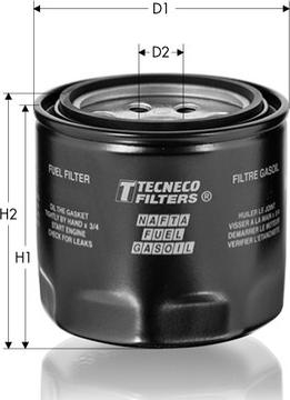 Tecneco Filters GS4766 - Filter za gorivo www.molydon.hr