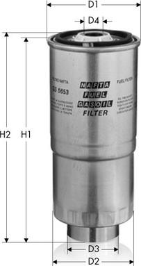 Tecneco Filters GS5653 - Filter za gorivo www.molydon.hr