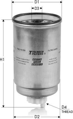 Tecneco Filters GS0296 - Filter za gorivo www.molydon.hr