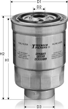 Tecneco Filters GS8028 - Filter za gorivo www.molydon.hr