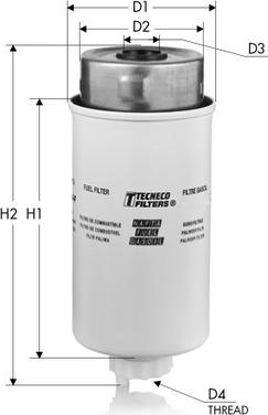 Tecneco Filters GS10223 - Filter za gorivo www.molydon.hr