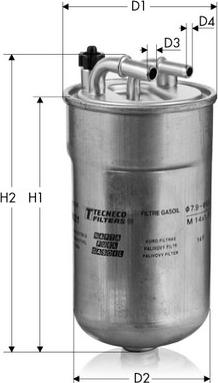 Tecneco Filters GS8021 - Filter za gorivo www.molydon.hr