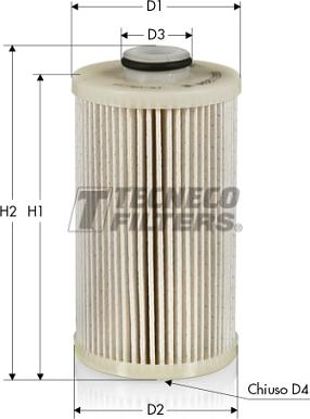 Tecneco Filters GS2095E - Filter za gorivo www.molydon.hr