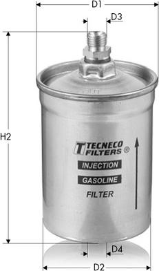 Tecneco Filters IN87 - Filter za gorivo www.molydon.hr
