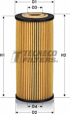 Tecneco Filters OL010052-E - Filter za ulje www.molydon.hr