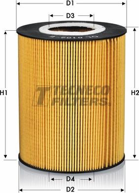 Tecneco Filters OL0102-E - Filter za ulje www.molydon.hr