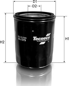 Tecneco Filters OL1379 - Filter za ulje www.molydon.hr