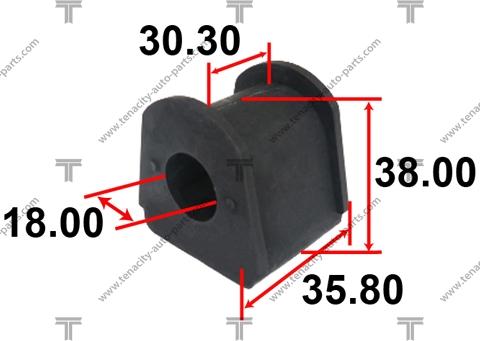 Tenacity ASBMI1009 - Čahura Ležaja, stabilizator www.molydon.hr