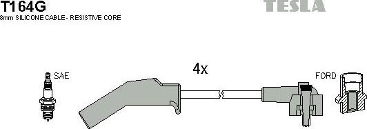 TESLA T164G - Set kablova za paljenje www.molydon.hr