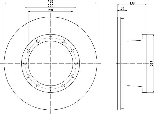 Textar 93096100 - Kočioni disk www.molydon.hr